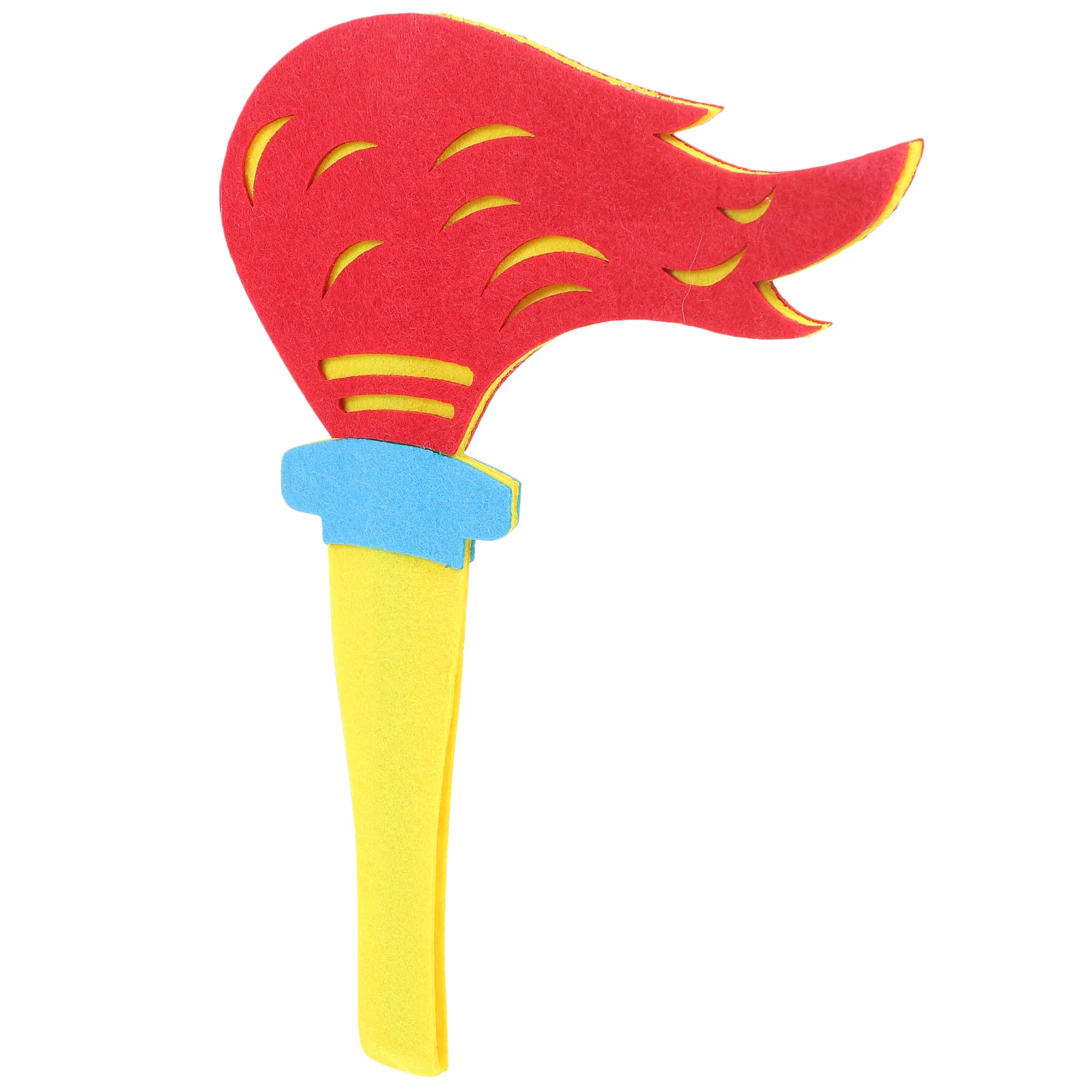 

1pcs Props Long Torch For Performance Stage Party Sports Event Decoration Felt Torch Artificial Outdoor Kids Fun Cosplay