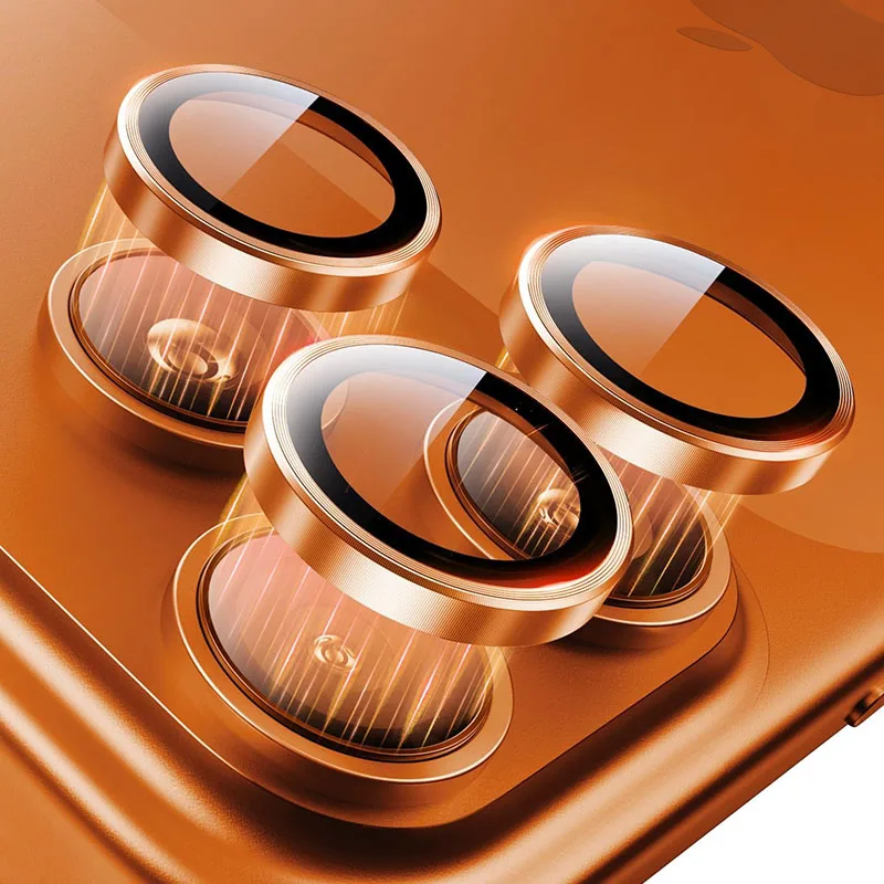 

Aluminium Alloy Tempered Glass for Apple iPhone 17 Pro MAX Len Film Cover Protection for iPhone 17 Pro 17 Camera Lens Protector