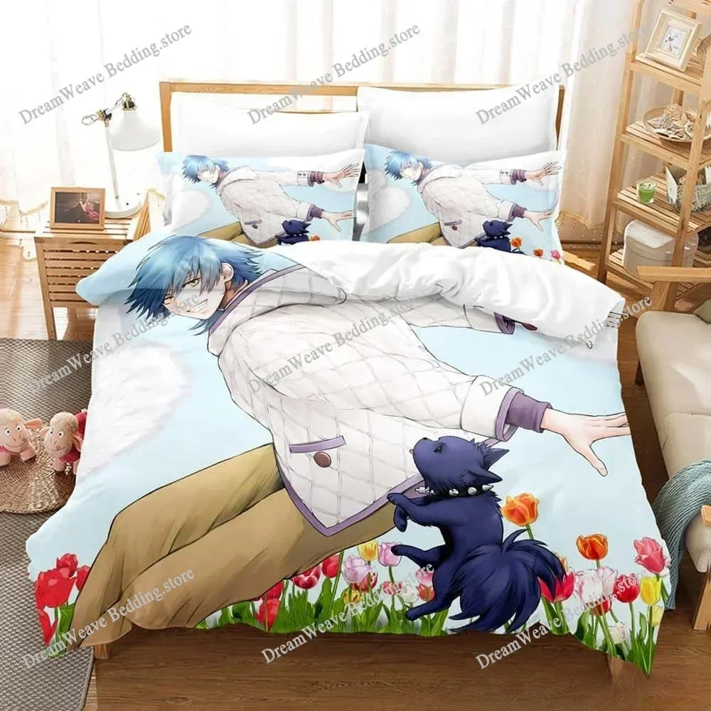 New 3D Print Anime Bed DRAMAtical Murder Bedding Set Single Twin Full Queen King Size Bed Set Adult Kid Bedroom Duvet Cover Sets