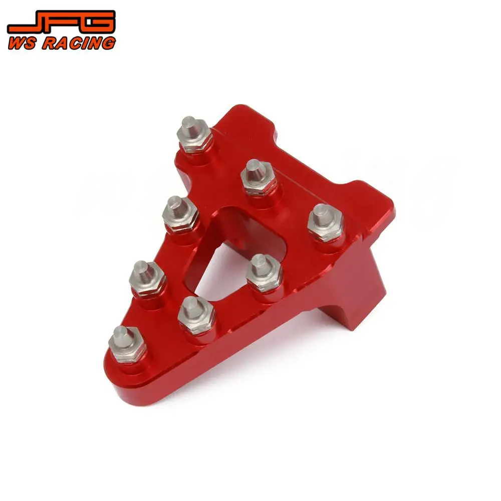 CNC Aluminum Motorcycle Brake Pedal Step Tip For SDG SSR COOLSTER 70 90 107 110 125CC dirt pit bike