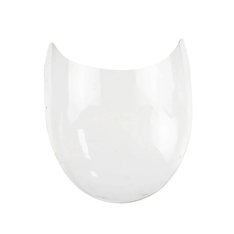 For Suzuki RG400 RG500 Gamma Motorcycle Windshield Windscreen Front Deflector Wind Screen Component 1985-1987 Transparent