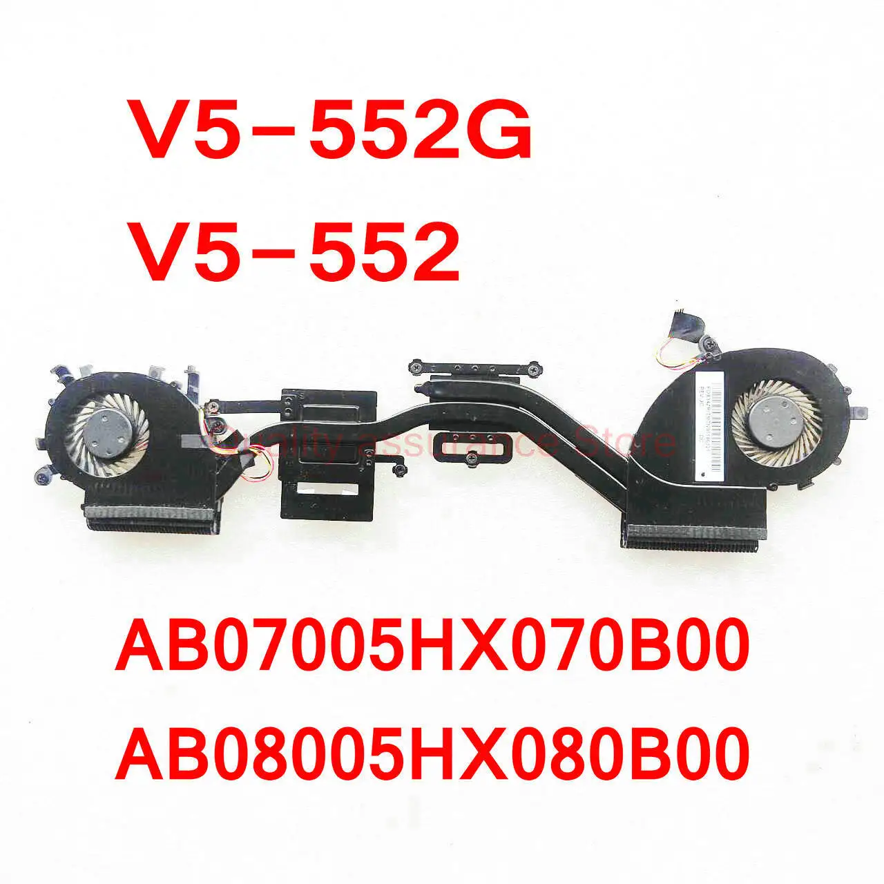 Integrated fan module CPU GPU FAN Heatsink For ACER V5-552 Heatsink AB07005HX070B00 AB08005HX080B00