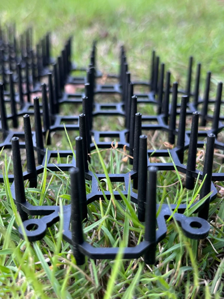 Huisdier Tuin Prickle Strip Graven Stop Kat Repellent Afschrikmiddel Mat Anti-kat Prickle Strips Houden Kat Weg Graven Klimmen Spike - afbeelding 2