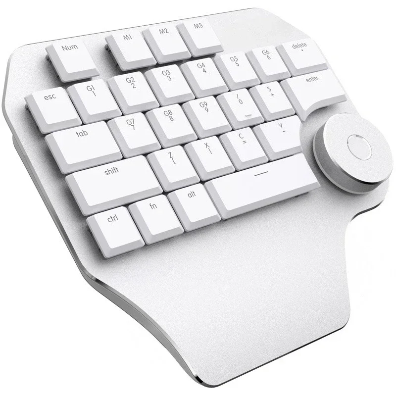 One-handed keyboard designerPS/CAD shortcuts for designers