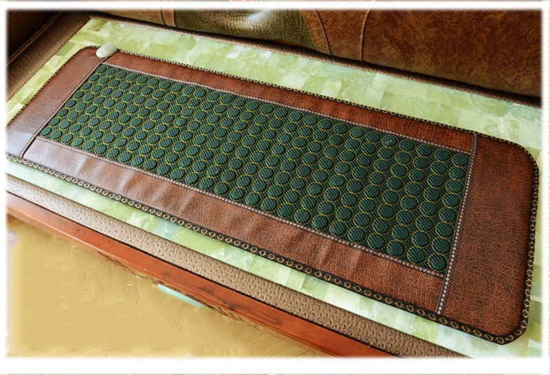 Colchón de turmalina de Jade de alta calidad, cojín de fibra de carbono de bambú, colchón de jade, cojín de jade eléctrico calentado 50X150CM a la venta