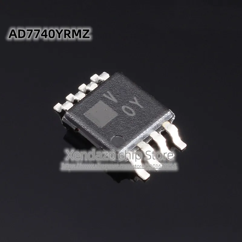 1pcs/lot AD7740YRMZ AD7740YRM Silk screen printing VOY MSOP-8 package Original genuine Digital-to-analog converter chip