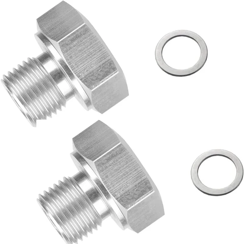 

Oil Pressure Sensor Adapter For LS Engine Swap Male M16x1.5 Female 1/8 NPT