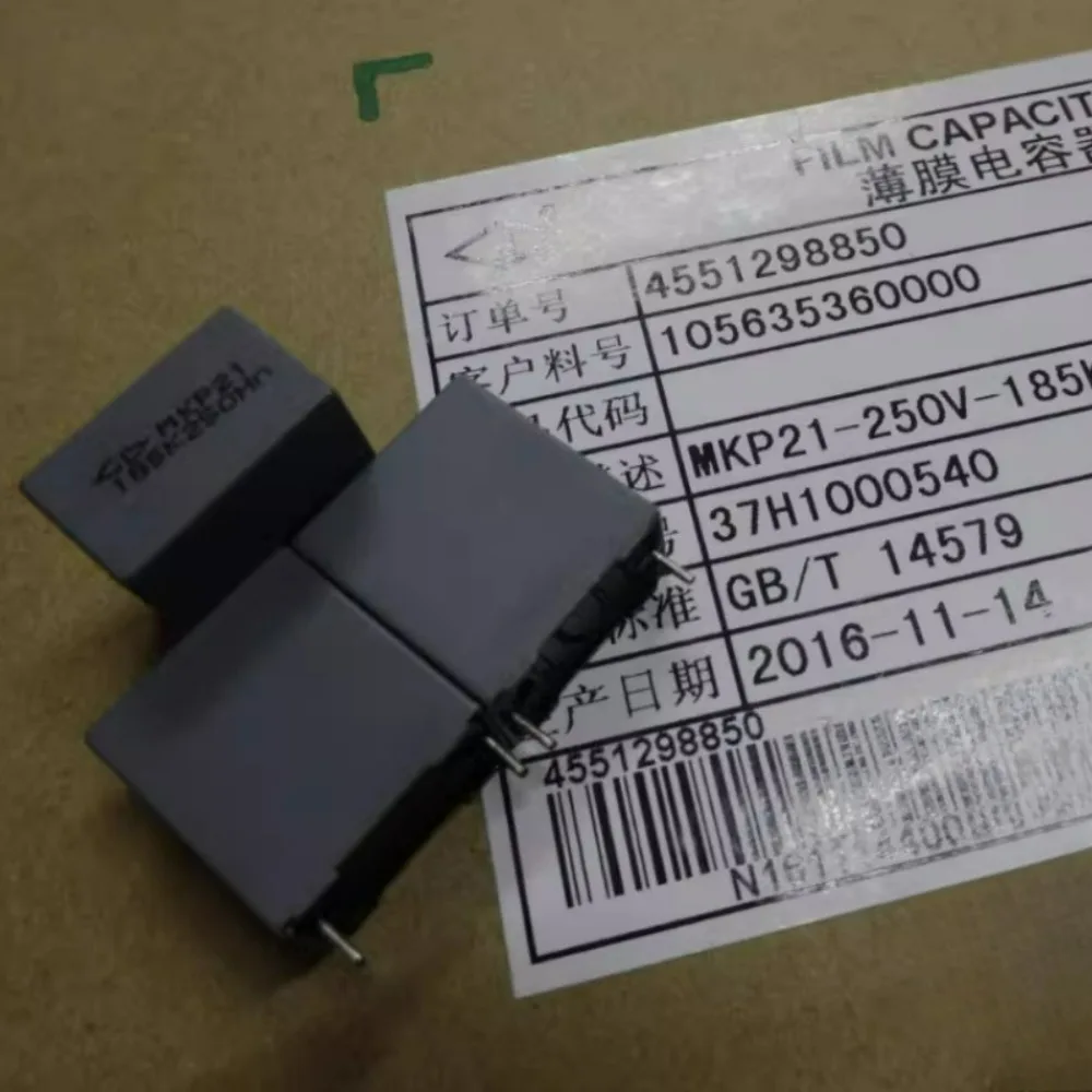 10pcs/lot Fara MKP21 1.8uf/250v 1u8 185 Brand New 15mm Film Capacitor