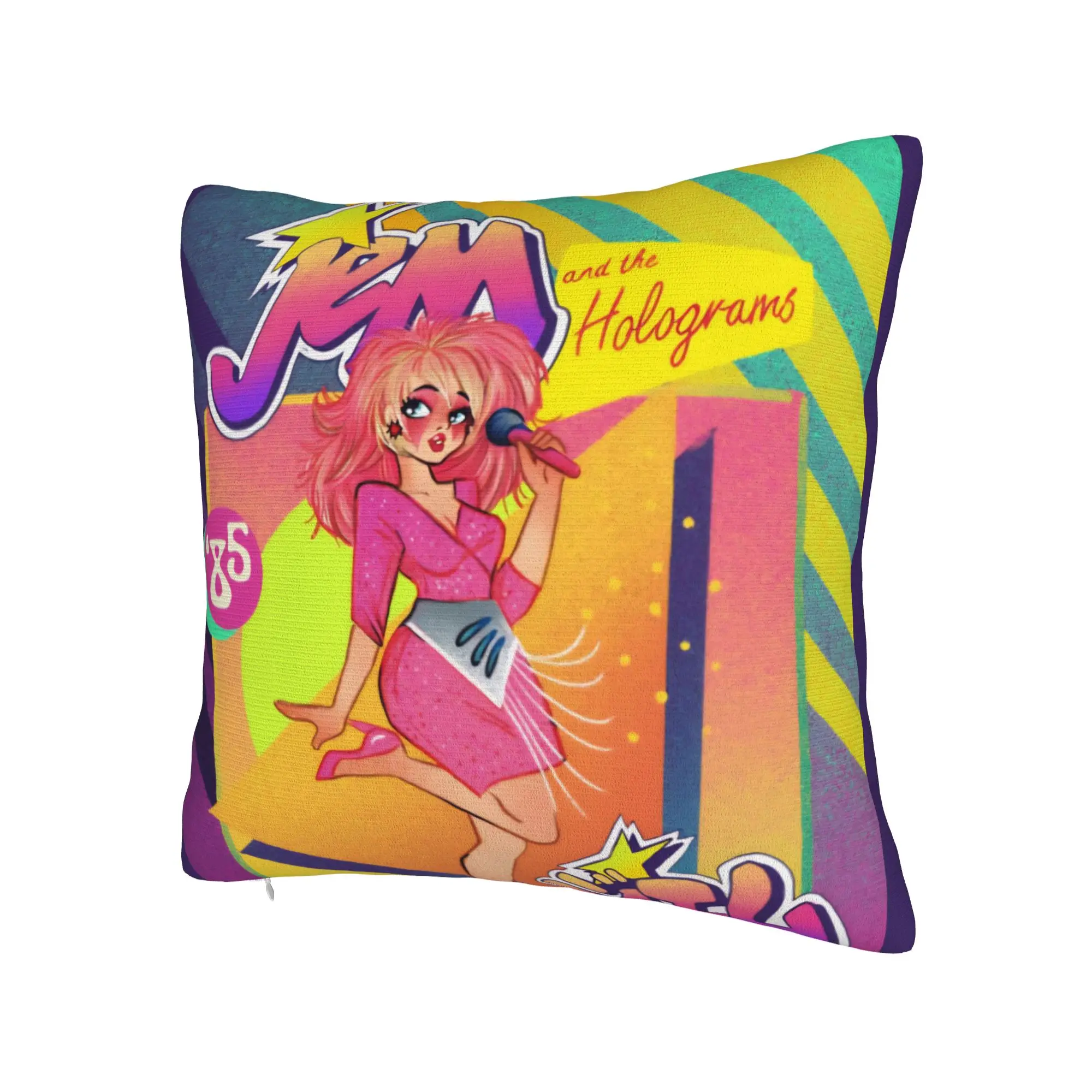 Decorative Pillowcases Jem And The Holograms Product Bed  Pillow Case Cover Drop Shipping Multi-Size