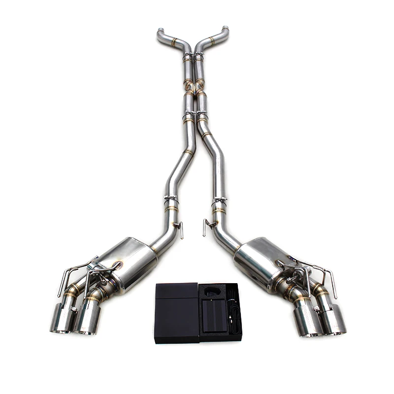 Racing Stainless Steel 3inch Exhaust Catback System For Chevrolet Camaro SS 6.2L 2010-2017 Upgrade Valved Exhaust Pipe Muffler