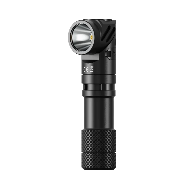 WUBEN L1 2000Lumens Rechargeable Throw, flood, straight, and right-angled  Flashlight Wirh Battery