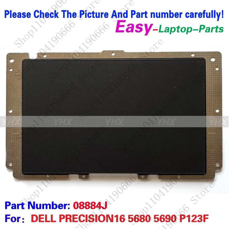 

Компоненты ноутбука, новые для Dell PRECISION 16 5680 5690 P123F, тачпад, трекпад, мышь, плата 08884J.