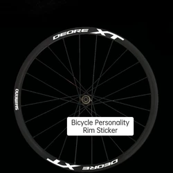 XT Bike Rim Stickers Cycling Reflective Sticker Road MTB Wheels Decals 20