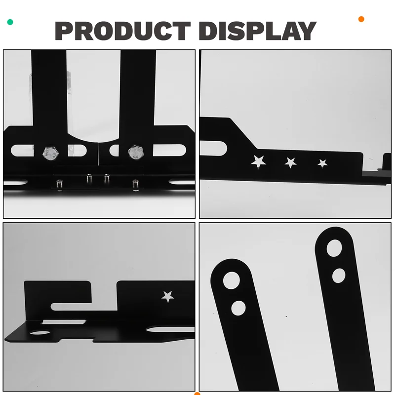 

Toe Plates Wheel Alignment Tool Adjustable Automotive Car Heavy Duty Leveling Aligner Wheel Alignment Plates Black