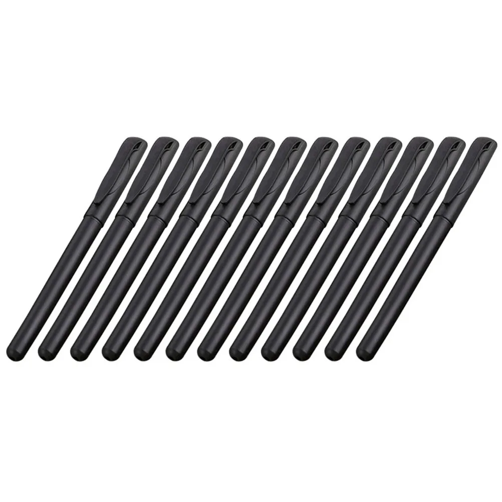 

100Pcs Empty Gel Pen Holders Strong Plastic Pen Barrels Fine Workmanship for Signature Pens School Supplies Students Stationery