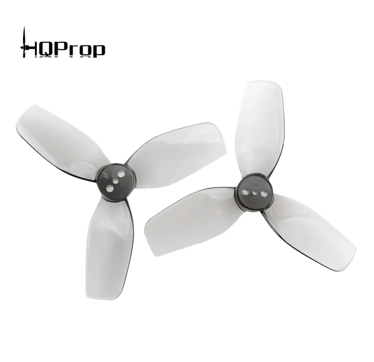 HQProp DT63MM X3 V2 2.5 Inch Drone 6-blade Propeller 2 Positive 2 Negative Gray for BEE25