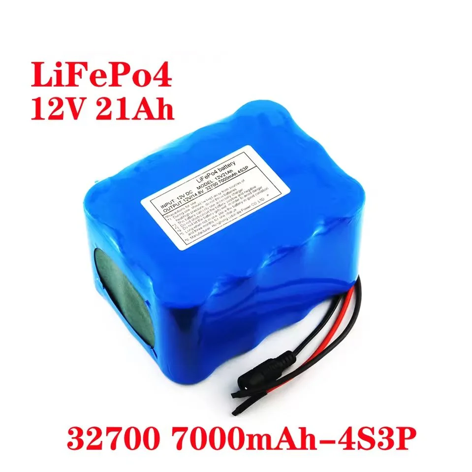 

32700 Lifepo4 Аккумулятор 4S3P 12,8 В 21 Ач с 4S 20 А Максимум 60 А Сбалансированный BMS для электрической лодки Источник бесперебойного питания 12 В