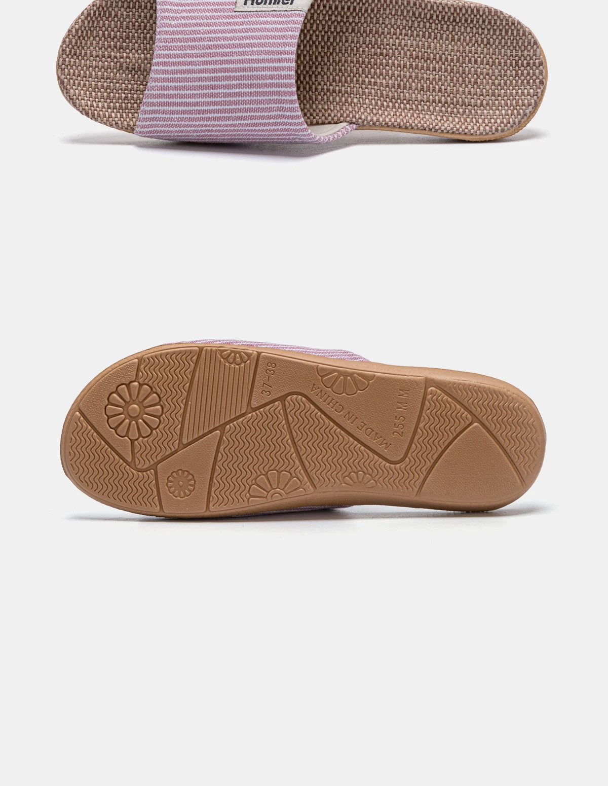 Stoff Unisex Hausschuhe Sommer Slip-On Hausschuhe rutschfeste atmungsaktive Hausschuhe – Detail 14