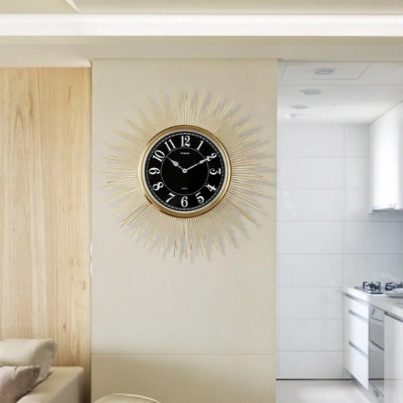Mechanic Living Room Modern Wall Clocks Bedroom Kitchen Electronic Wall Clocks Nordic Originality Horloge Murale Home Decoration