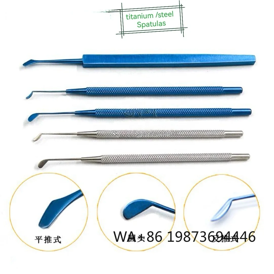 

Professional Spatula Set Matching Lasik and LASEK Refractive Eye Surgery Procedures
