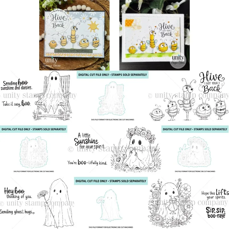 Nuevos troqueles y sellos metálicos Boo Sunshine and Daisies 2026 para scrapbooking, para hacer tarjetas, marcos de grabado en papel y manualidades.