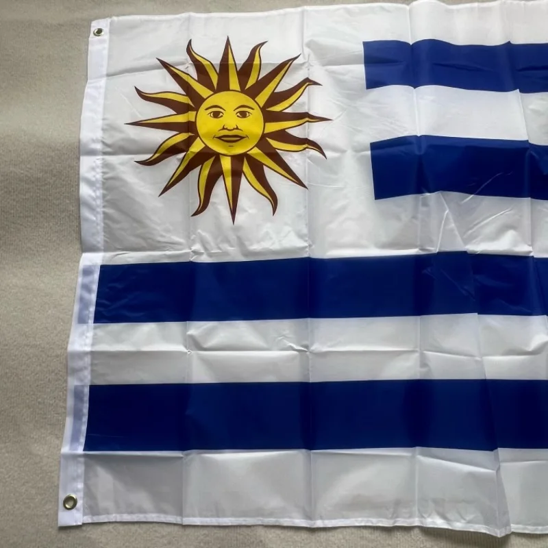 Uruguay flag 90 x 150cm high quality Polyester hanging URY UY Uruguay Flag national flag indoor outdoor decoration banner