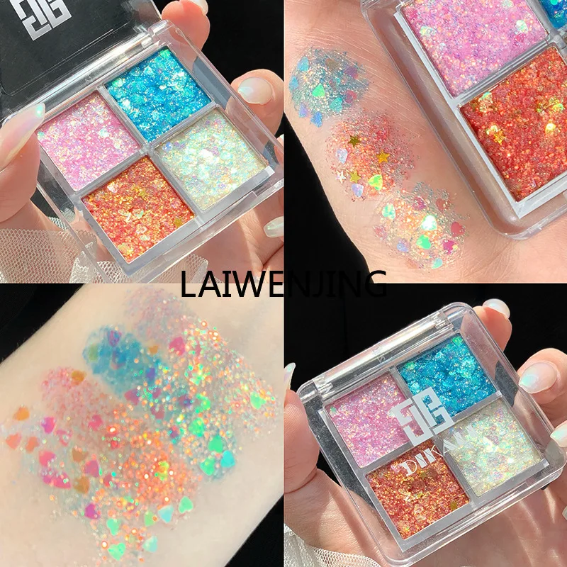 Stage Makeup Sequins Eyeshadow Disc Gel Glitter Super Glitter Eye Makeup Glitter