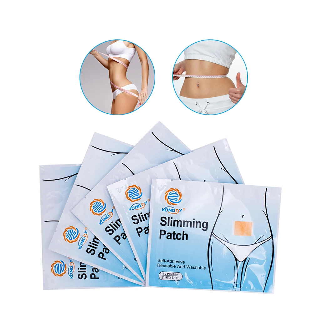 Ifory 60Pcs/6Bags Slimming Navel Sticker Natural Herbs Patch Chinese Slimming Patch For Weight Loss Paste Belly Waist Wholesale