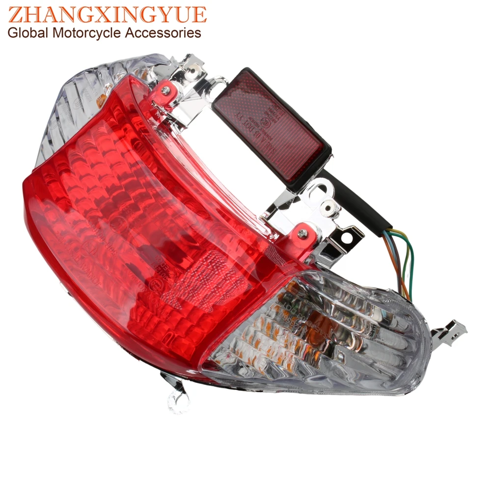 GY6 Chinese Scooter Tail Light Turn Signal Taillight Assembly For Peugeot V-Clic 50cc 4-stroke