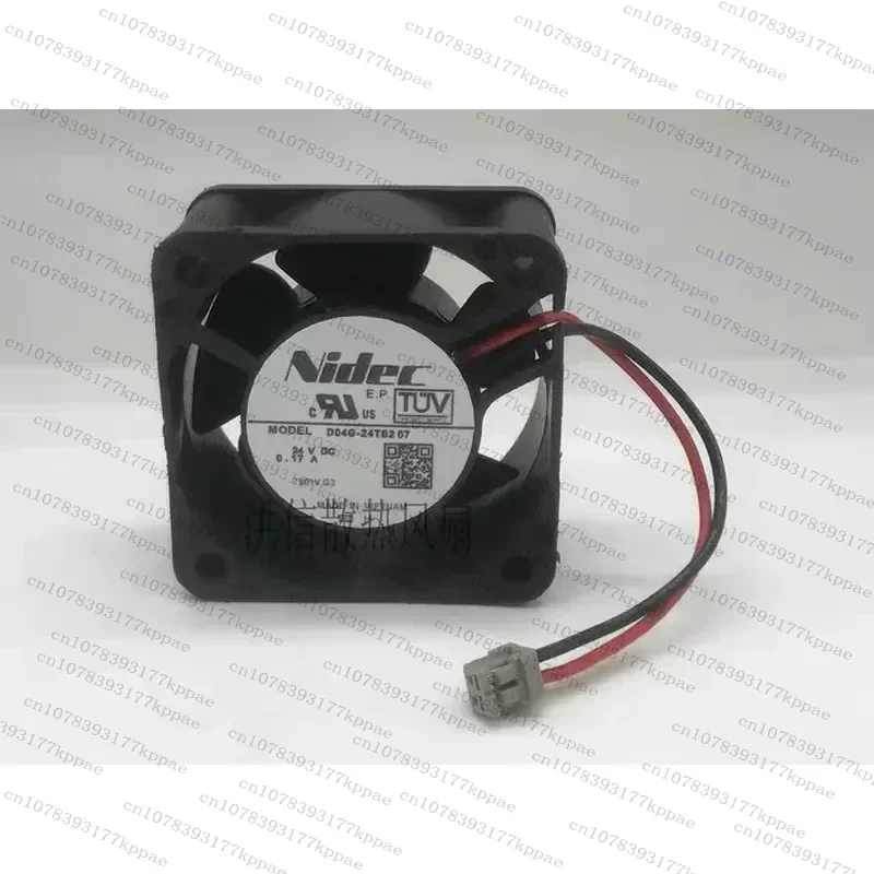 1PCS for Nidec 4020 D04G-24TS2 07/01 DC24V 0.17A 40x20x20mm Inverter Cooling Fan