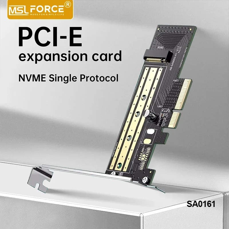 

NVME Pro Adapter M.2 NVME Pro SSD to PCIe 4.0 Adapter Card Pcie Video Cards For PC Sound Card pci express One m2 adapter