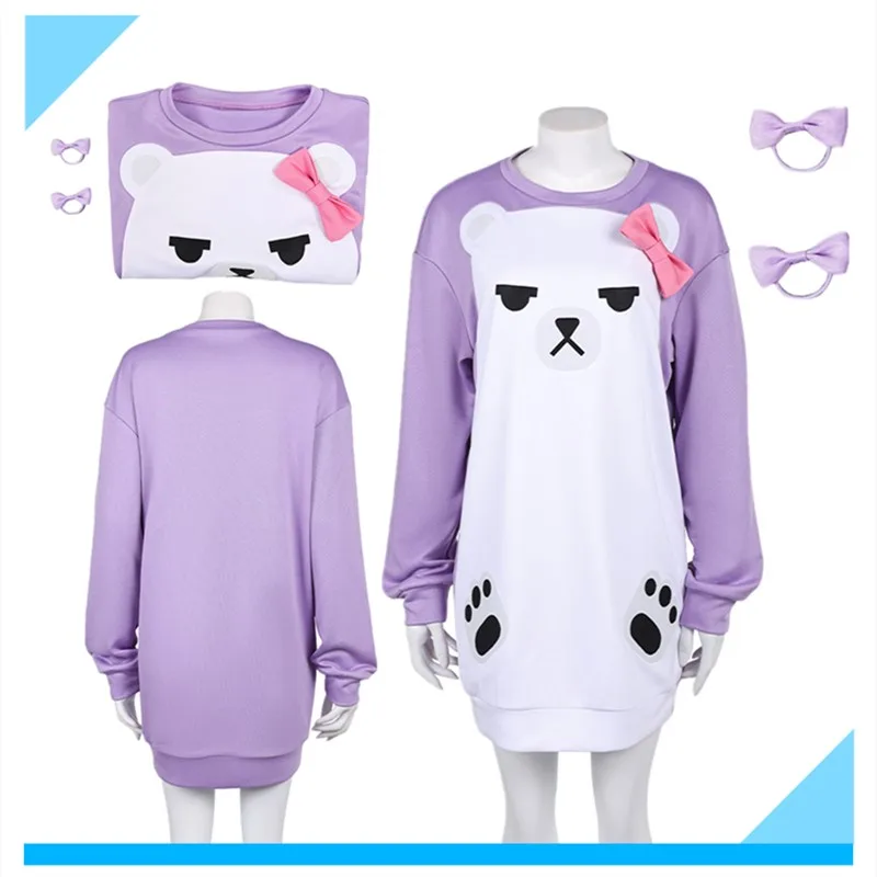 Mira cosplay caçadores com capuz bandana traje 2025 demônios adulto feminino casaco pijamas roupas halloween carnaval festa terno