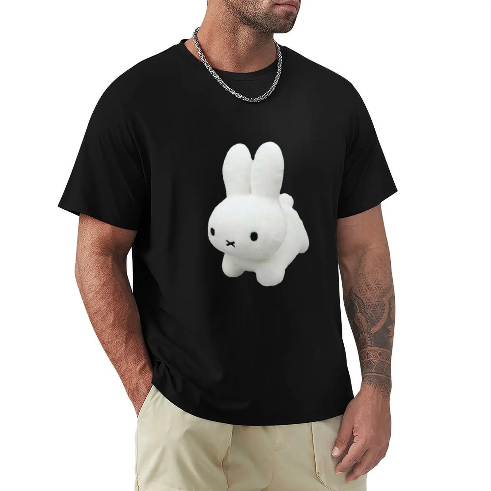 

Miffy Plushie T-Shirt designer shirts Short sleeve tee men clothings