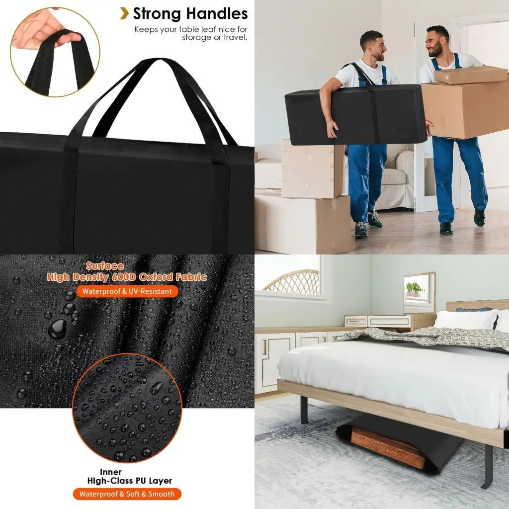 

Dining Table Protectors Bag 52x28 Inch Practical Polyester Cloth Construction Featuring Quick Dry Feature And Ergonomic Carrying