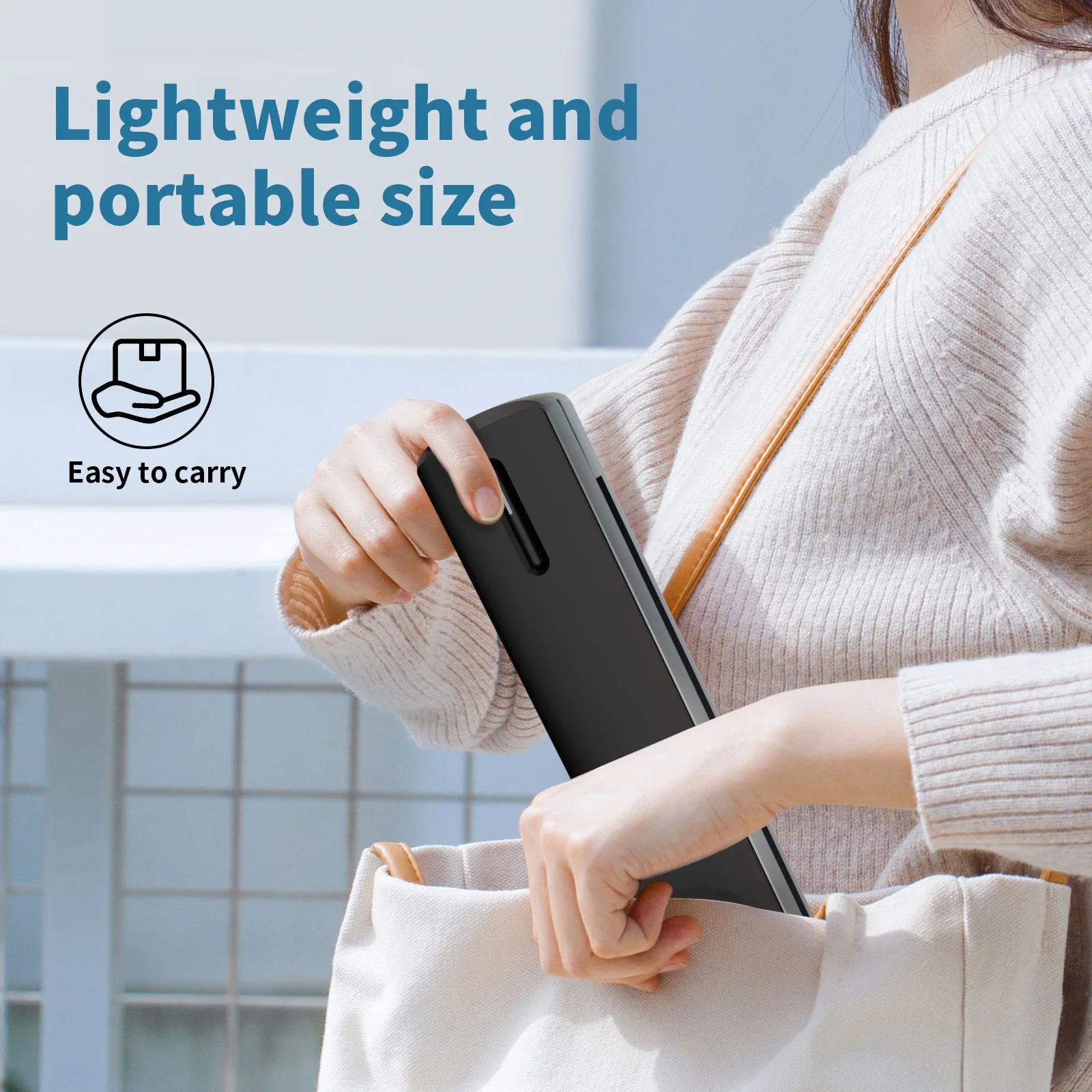 Inkless Portable Printer Thermal Wireless for Travel A4 Printer HD C80 300DPI US Compatible Android /Windows/Mac/IOS School Car