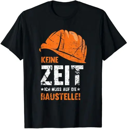 

Neu Geschenke-Idee für Bauherr und Bauherrin 2021 I Männer Geschenk Tee T-Shirt