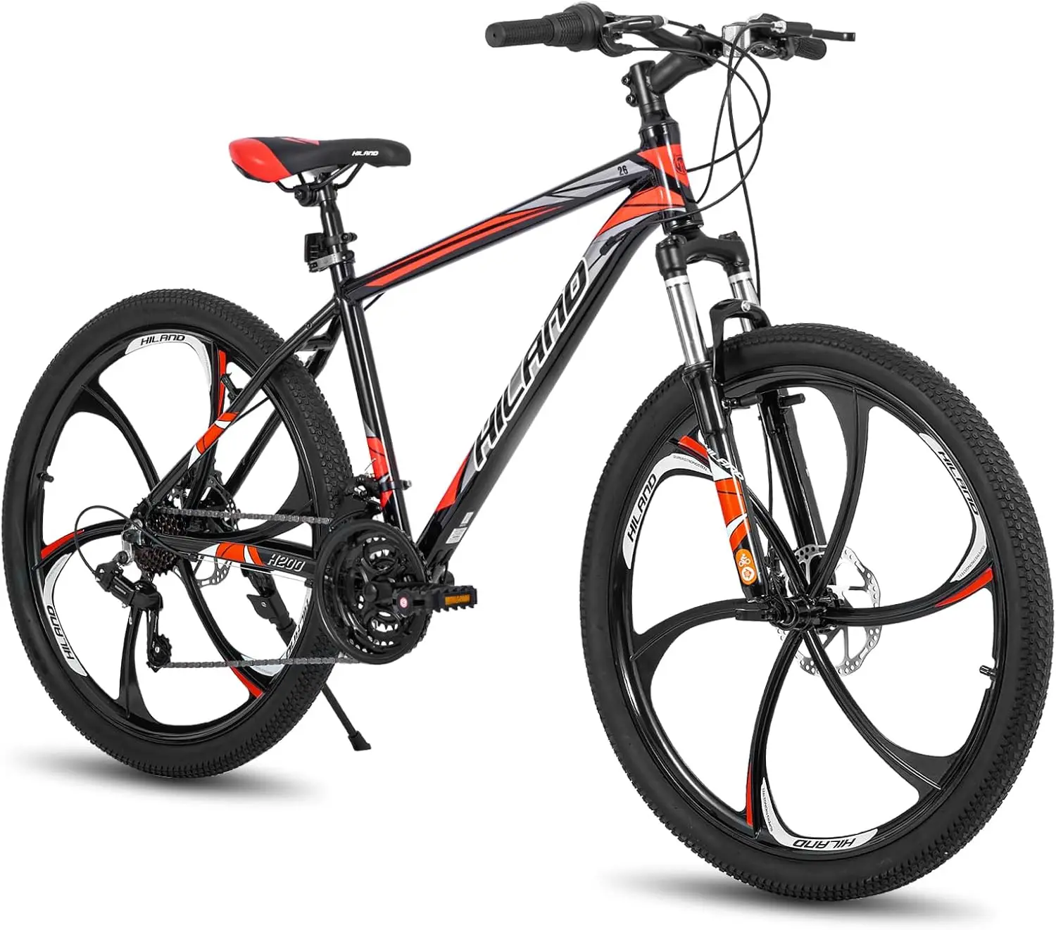 Mountain Bike, 3/6/Multi-Spokes, 21 Speeds Drivetrain, Aluminum Frame 26 Inch Wheels, Disc-Brake Bike for Men Women Men's MTB Bi