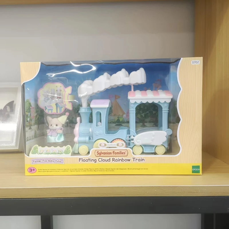 실바니안 패밀리 애니메이션 어린이 장난감 소녀를위한 선물 장난감 피규어 Calico Critters 귀여운 오리지널 Ternuas Collectible Room Ornaments