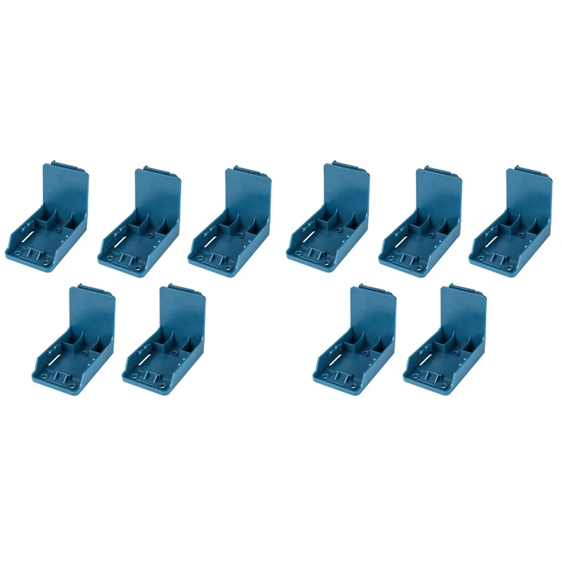 10 Packs Tool Mount For Makita 18V,Battery Holder For Makita 18V Battery Mounts/Hanger/Dock Holder