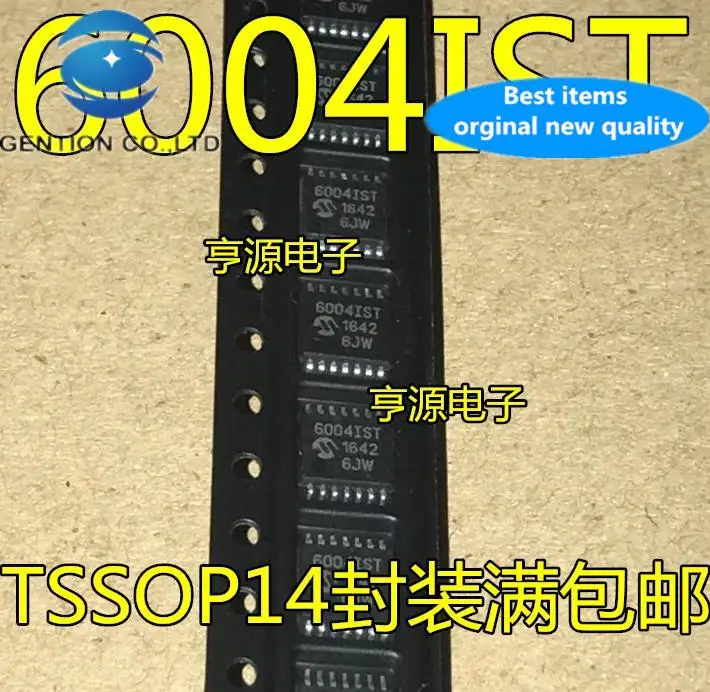 

20pcs 100% orginal new MCP6004 MCP6004-I/ST 6004IST TSSOP14 operational amplifier chip