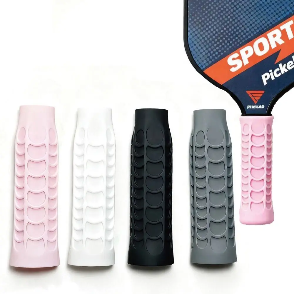

Silicone Pickleball Paddle Grip Cover Replacement Non-Slip Pickleball Racket Handle Sleeve Reusable Pickleball Racket Overgrip