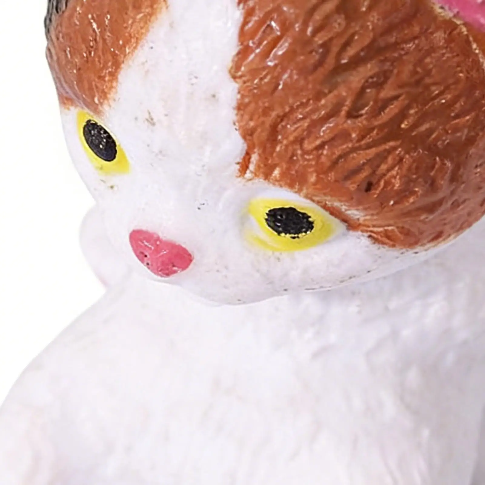 Cat Sculpture Small Resin Cute Car Ornament 5 Pieces Kitten Figure Rearview Ornament For Desk Shelf Living Room Bedroom Office