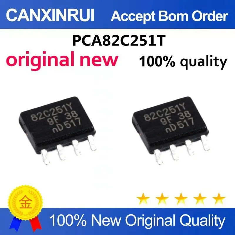 

Original PCA82C251 A82C251 PCA82C251T A82C251T SOP-8 CAN interface chip