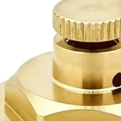 All Copper Radiator End Cap Manual Air Release Valve Brass Heating Bleeder For Home Radiator System Easy Install Accessories