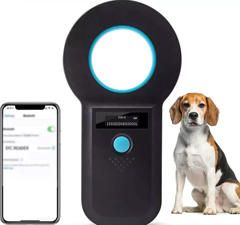 

RFID Animal Microchip ID Reader Pet Dog Cat Tag Scanner