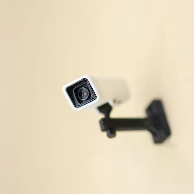 1/12 Dollhouse Mini Surveillance Camera Model Dollhouse Home Decoration Accessories Dolls Home Micro Scene Ornament