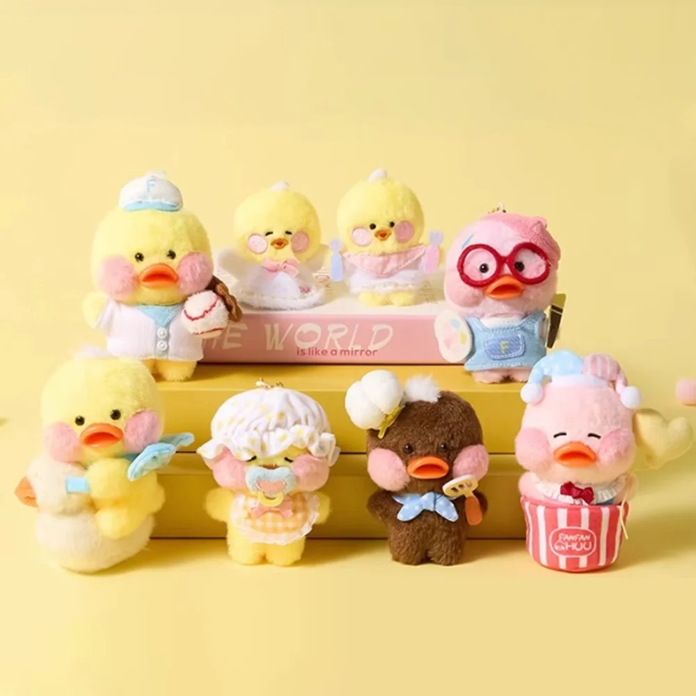 

MINISO Fanfanchuu Blind Box Cute Action Figure Mystery Box Anime Figures Surprise Bag Cartoon Collection Model Keychain Cute Toy