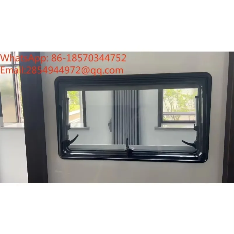 2027   MD-JPR10 Series Right Angle Sliding Folding Curtain RV Car Window Blackout Curtain Window One-stop Matching Accessories