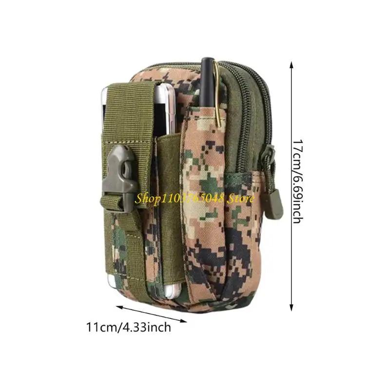 R53e Oxford Wabbing Bag Bag Multiuses Multiuses Outdoor Camping Bages Bag Bag مع مرفقات للمشي لمسافات طويلة والتخييم #6