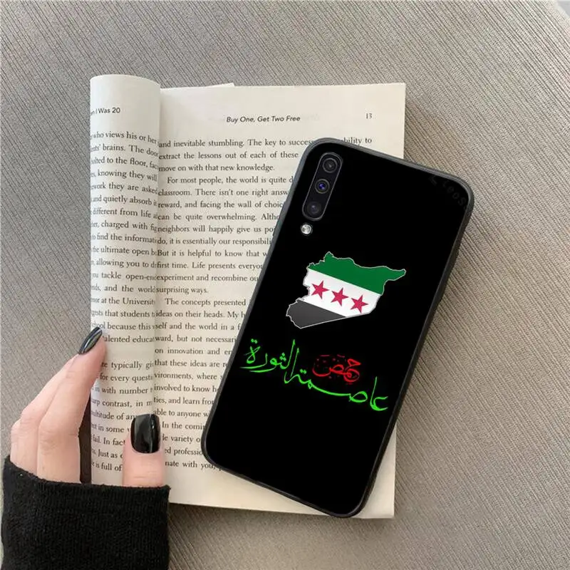 Syrian Revolution Flag Phone Case For Samsung galaxy A S note 23 53 22 20 52 21 13 51 71 32 12 10 fe ultra plus